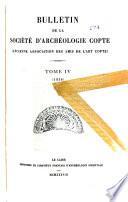 Bulletin de la Societe d'archeologie copte