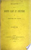 Bulletin de la Société d'art et d'histoire du diocèse de Liège
