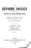 Bulletin de la Société d'économie sociale et des Unions de la paix sociale