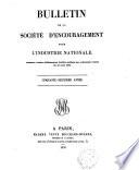 Bulletin de la Société d'encouragement pour l'industrie nationale