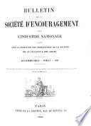 Bulletin de la Société d'encouragement pour l'industrie nationale