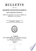 Bulletin de la societe d'encouragement pour l'industrie nationale