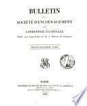 Bulletin de la Société d'encouragement pour l'industrie nationale