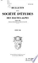 Bulletin de la Société d'études des Hautes-Alpes