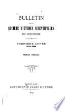 Bulletin de la Société d'études scientifiques du Finistère