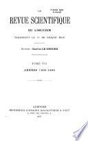 Bulletin de la Societe d'etudes scientifiques du Limousin et de sa Section de radiesthesie