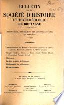Bulletin de la Société d'histoire et d'archéologie de Bretagne