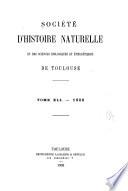 Bulletin de la Société d'histoire naturelle et des sciences biologiques et énergetiques de Toulouse