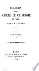 Bulletin de la Société de chirurgie de Paris