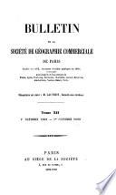 Bulletin de la Société de géographie commerciale de Paris