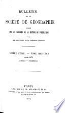 Bulletin de la Société de géographie