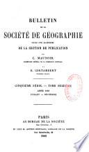Bulletin de la Société de géographie