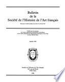 Bulletin de la Société de l'histoire de l'art français