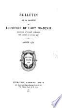 Bulletin de la Société de l'histoire de l'art français