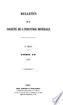 Bulletin de la Société de l'industrie minérale