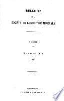 Bulletin de la Société de l'industrie minérale