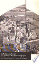 Bulletin de la Société de médecine mentale de Belgique