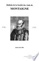 Bulletin de la Société des amis de Montaigne