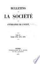 Bulletin de la Société des antiquaires de l'Ouest et des musées de Poitiers