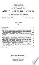 Bulletin de la Société des antiquaires de l'Ouest