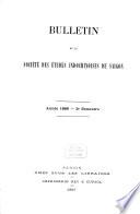 Bulletin de la Société des Etudes Indochinoises