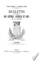 Bulletin de la Société des lettres, sciences et arts de la Corrèze