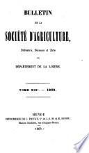 Bulletin de la Société des Lettres, Sciences et Arts de la Lozère