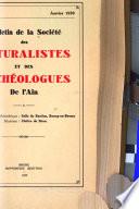 Bulletin de la Société des naturalistes et des archéologues de l'Ain