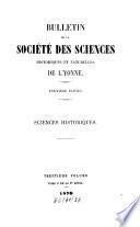 Bulletin de la Société des Sciences Historiques et Naturelles de l'Yonne