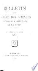 Bulletin de la Société des sciences historiques & naturelles de la Corse