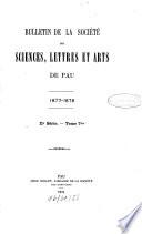 Bulletin de la Société des Sciences, Lettres et Arts de Pau