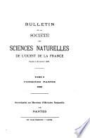 Bulletin de la Société des sciences naturelles de l'Ouest de la France