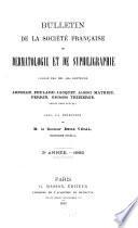 Bulletin de la Société française de dermatologie et de syphiligraphie
