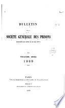 Bulletin de la Société générale des prisons