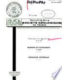 Bulletin de la Société géologique de France