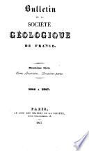 Bulletin de la Société géologique de France