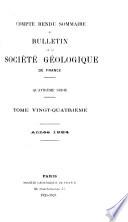 Bulletin de la Société géologique de France