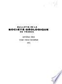 Bulletin de la Société géologique de France
