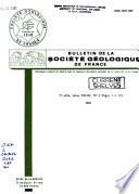 Bulletin de la Société géologique de France
