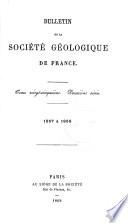 Bulletin de la Société géologique de France