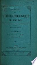 Bulletin de la Société géologique de France