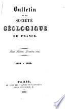 Bulletin de la Société géologique de France