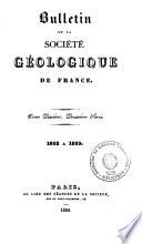 Bulletin de la Société géologique de France