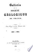 Bulletin de la Société Géologique de France
