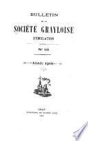 Bulletin de la Société grayloise d'émulation ...