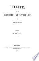 Bulletin de la Société industrielle de Mulhouse