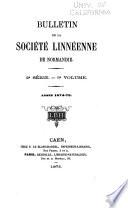 Bulletin de la Société linnéenne de Normandie