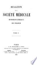 Bulletin de la Société médicale homœopathique de France