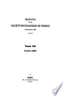 Bulletin de la Société mycologique de France