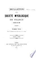 Bulletin de la Société mycologique de France